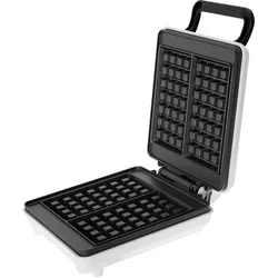Mesko MS 3091 Waffeleisen – Weiß, 1800 W, Antihaftbeschichtung