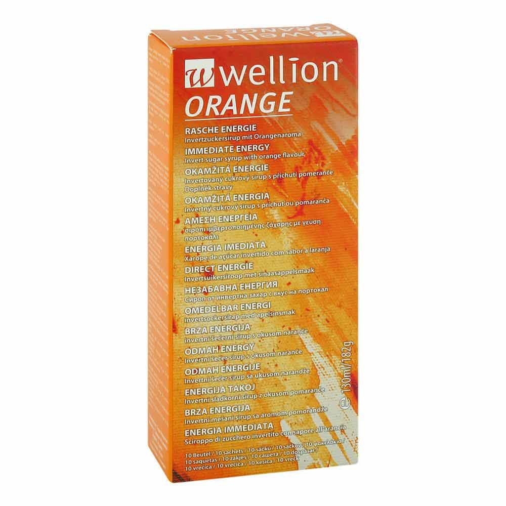 MED TRUST GmbH & Co. KG Wellion Orange Invertzuckersirup Beutel 11257624