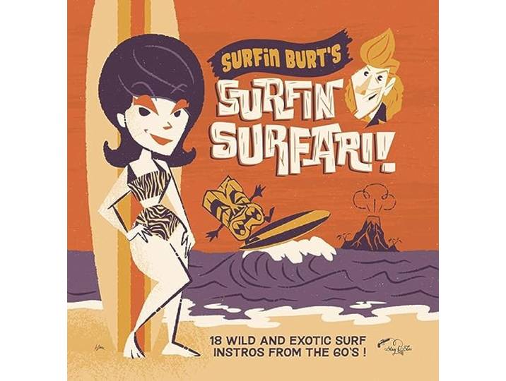Surfin Burt'S Surfin Surfari! (Orange)