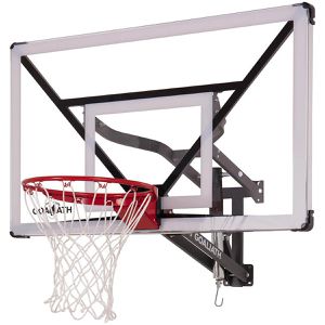 Goaliath Basketballkorb GoTek 54 Wallmount, indoor & outdoor, Ø 45 cm, höhenverstellbar, mit Rückwand, zur Wandmontage