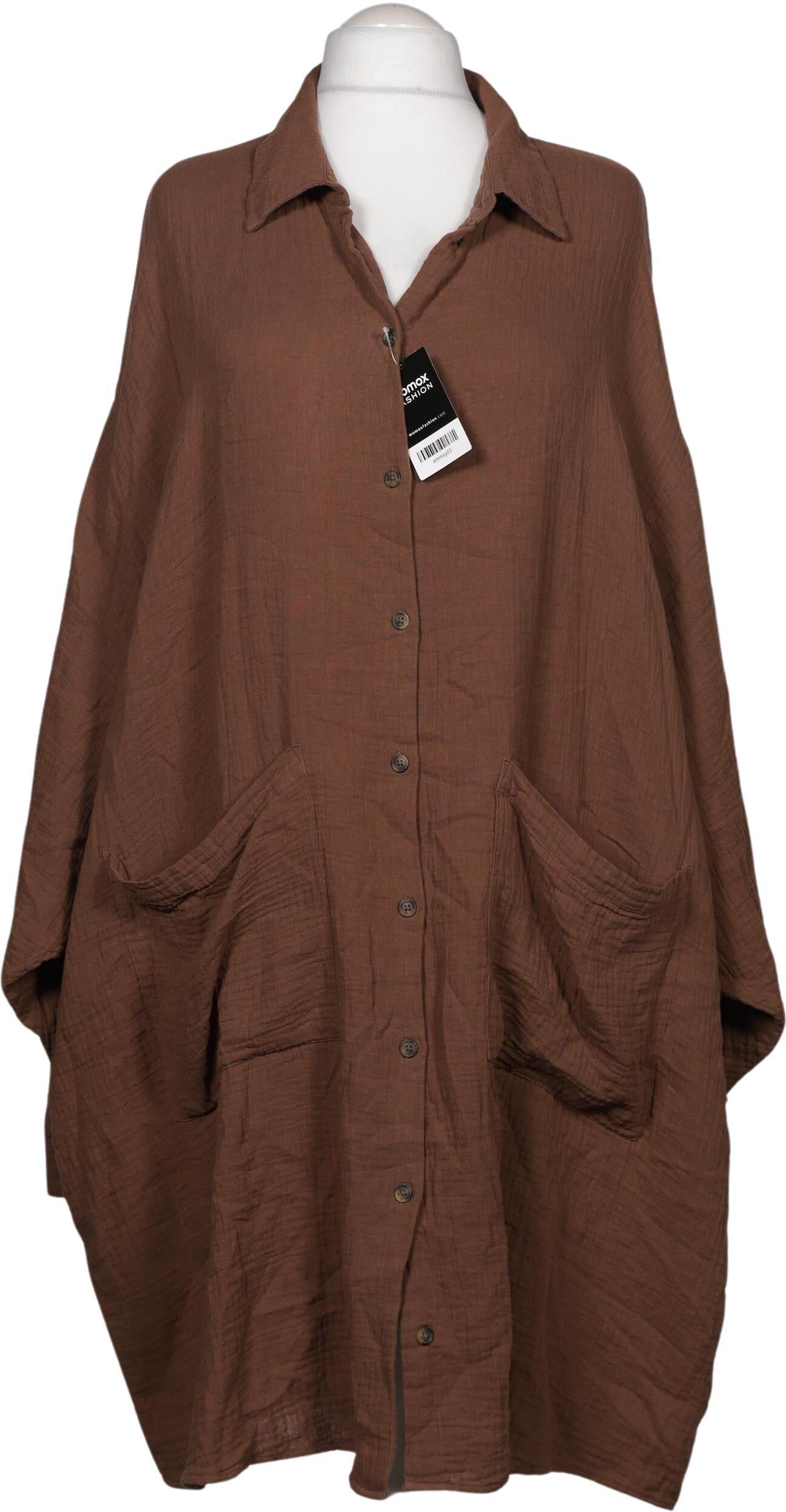 asos Curve Damen Kleid, Braun, Gr. Xxl, Baumwolle - Second Hand