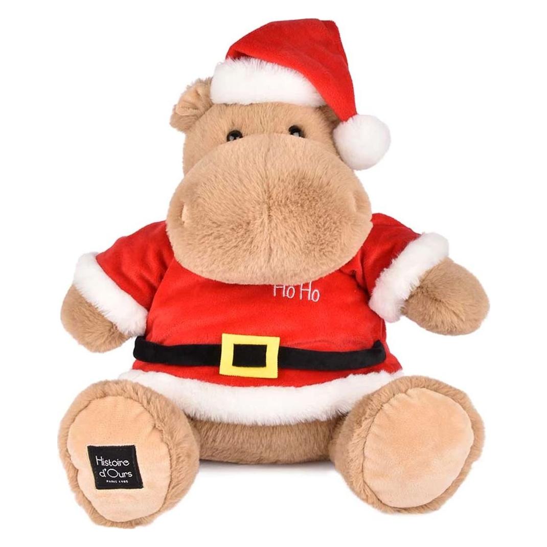 Doudou et Compagnie Hippo beige, Weihnachten 38cm (38 cm) (HO3382)