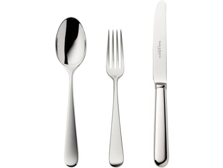Robbe & Berking Dante 3-teiliges Menübesteck (150 g massiv versilbert)