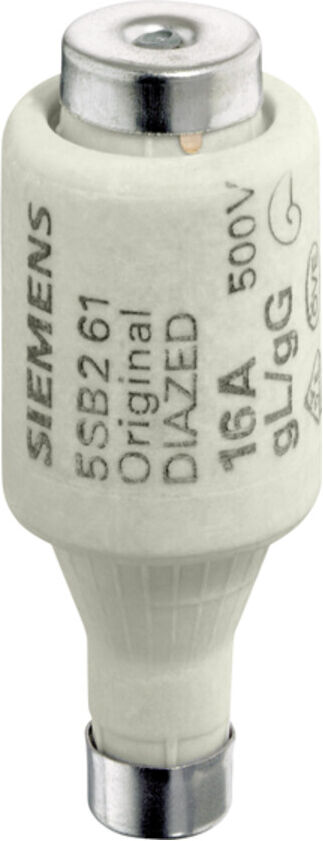 Siemens Indus.Sector Diazed-Sicherungseinsatz GL DII E27 4A 500V 5SB221)