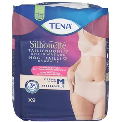 Tena Silhouette Plus M Creme Inkontinenz Pants 9 St