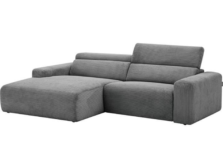 Ecksofa JUST 4 YOU RIO Stoff grau