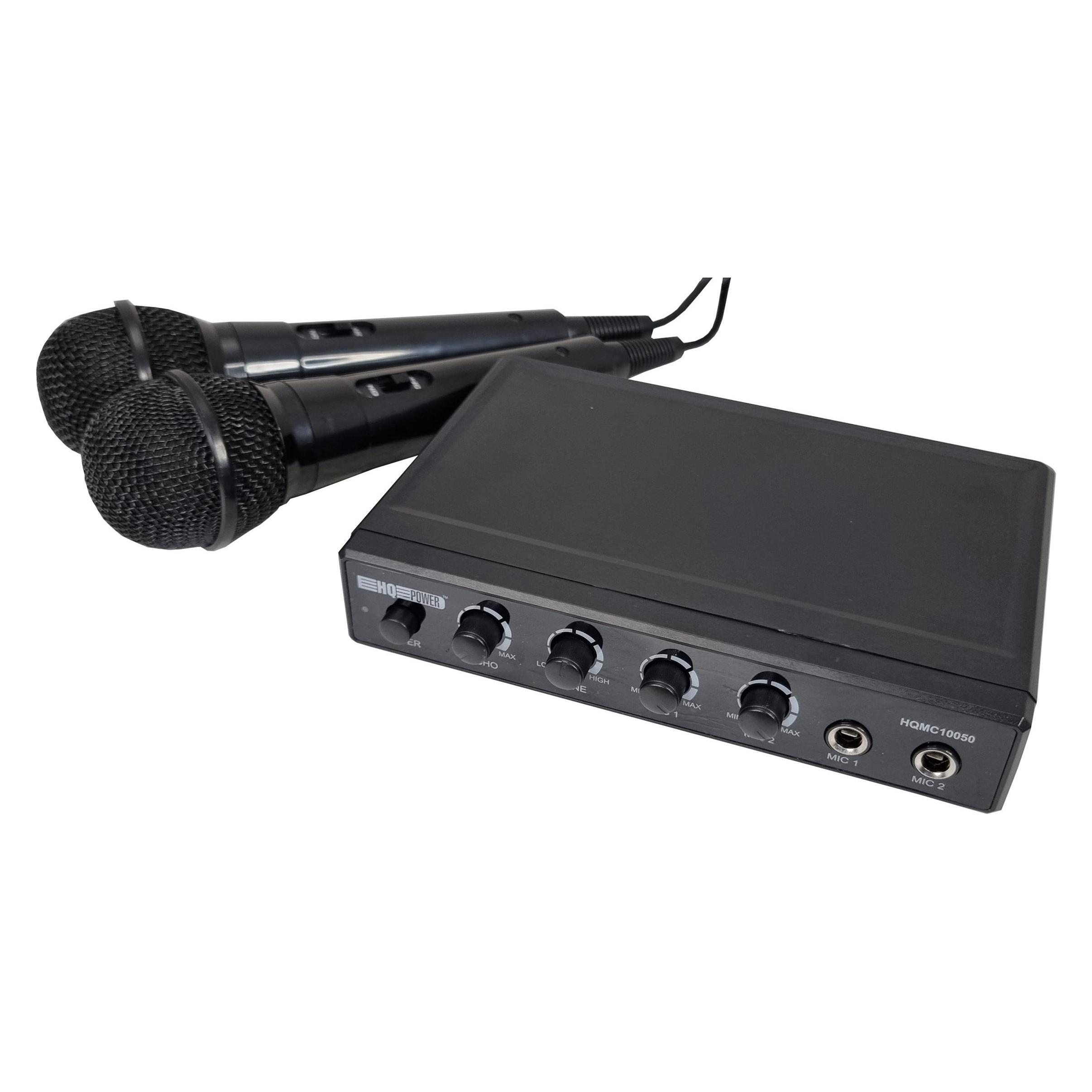 Karma Italiana HQMC 10050 Mikrofon Schwarz Karaoke Mikrofon (HQMC 10050)
