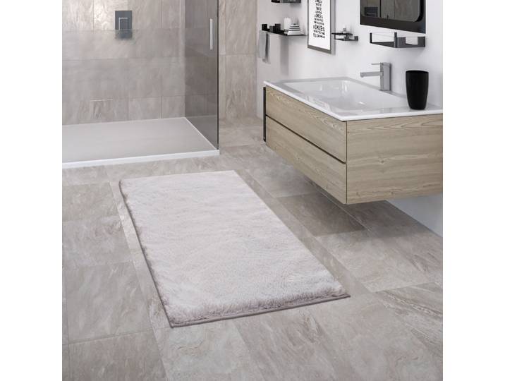 Paco Home Comfy 340 Höhe 25 mm rutschhemmend beschichtet fussbodenheizungsgeeignet Badteppich, Soft-Touch-Oberfläche, besonders weich & flauschig