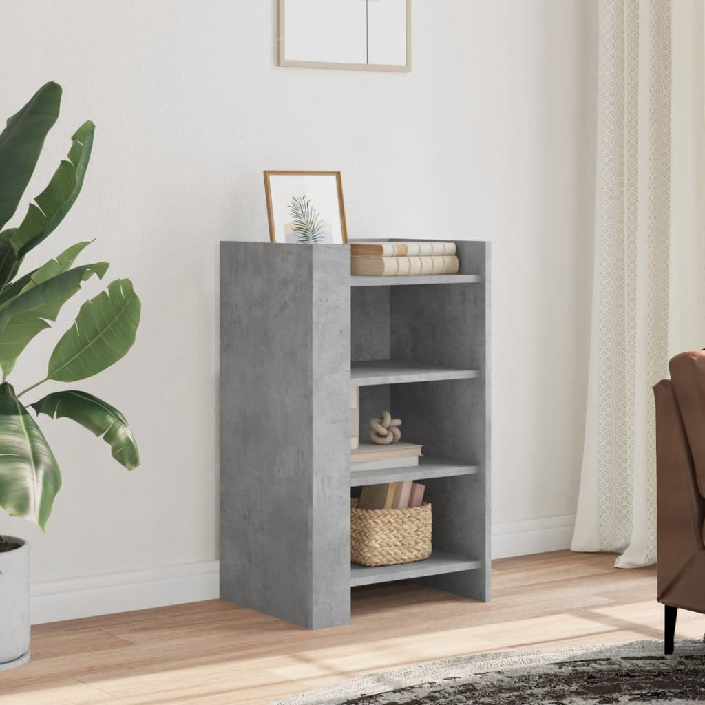 Latitude Run Amalyah 45 cm W Sideboard Concrete Grey 75cm H X 45cm W X 35cm D