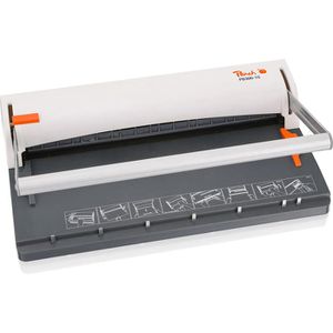 Peach Bindegerät PB300-15, A4, manuell, Drahtbindegerät, 34 Ringe, bindet 60 Blatt