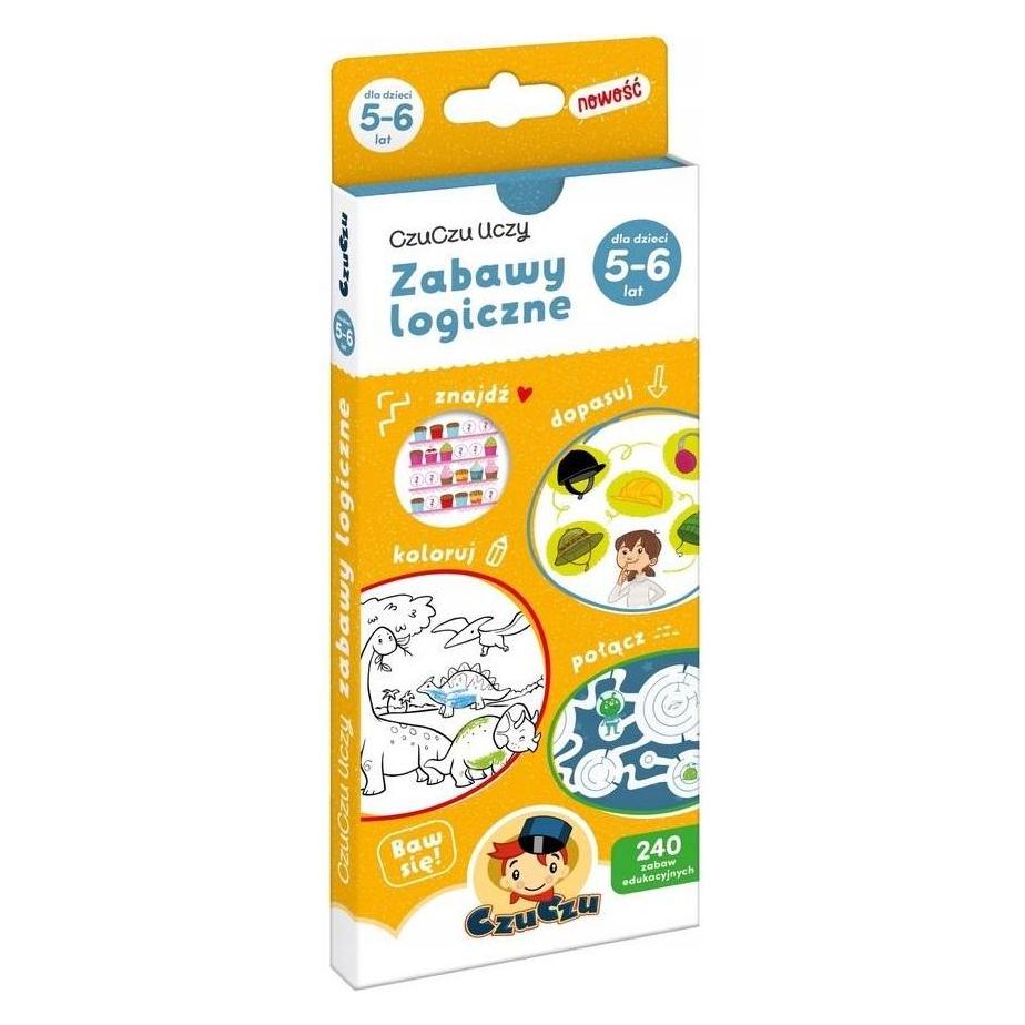Czuczu uczy Zabawy logiczne dla dzieci od 4-5 lat (Deutsch, 4 - 5 Jahre) (2374)
