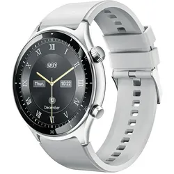 QCY S7 smartwatch (silver) (46 mm, ohne SIM), Smartwatch