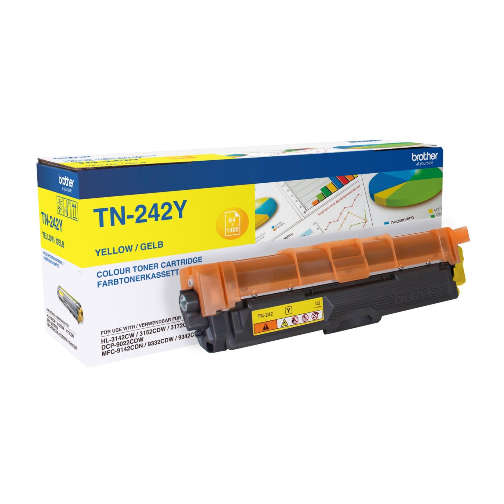 Brother TN242Y Toner Gelb