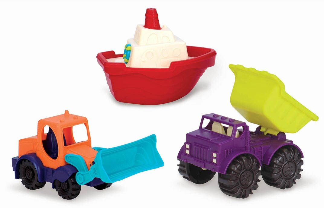 B.TOYS Set 3 mini vehiculos B Toys.