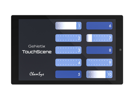 ChamSys GeNetix TouchScene Wall Plate