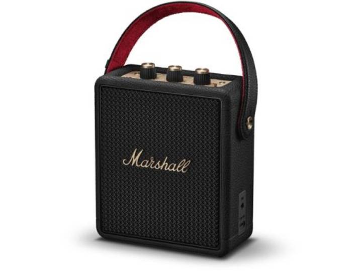 Marshall - Enceinte Portable Stockwell Iii Black And Bass - Son 360°, Bluetooth, Autonomie 40h