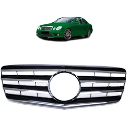 Kühlergrill Chrom & Schwarz passend für Mercedes-Benz E-Klasse W211 2006-2009