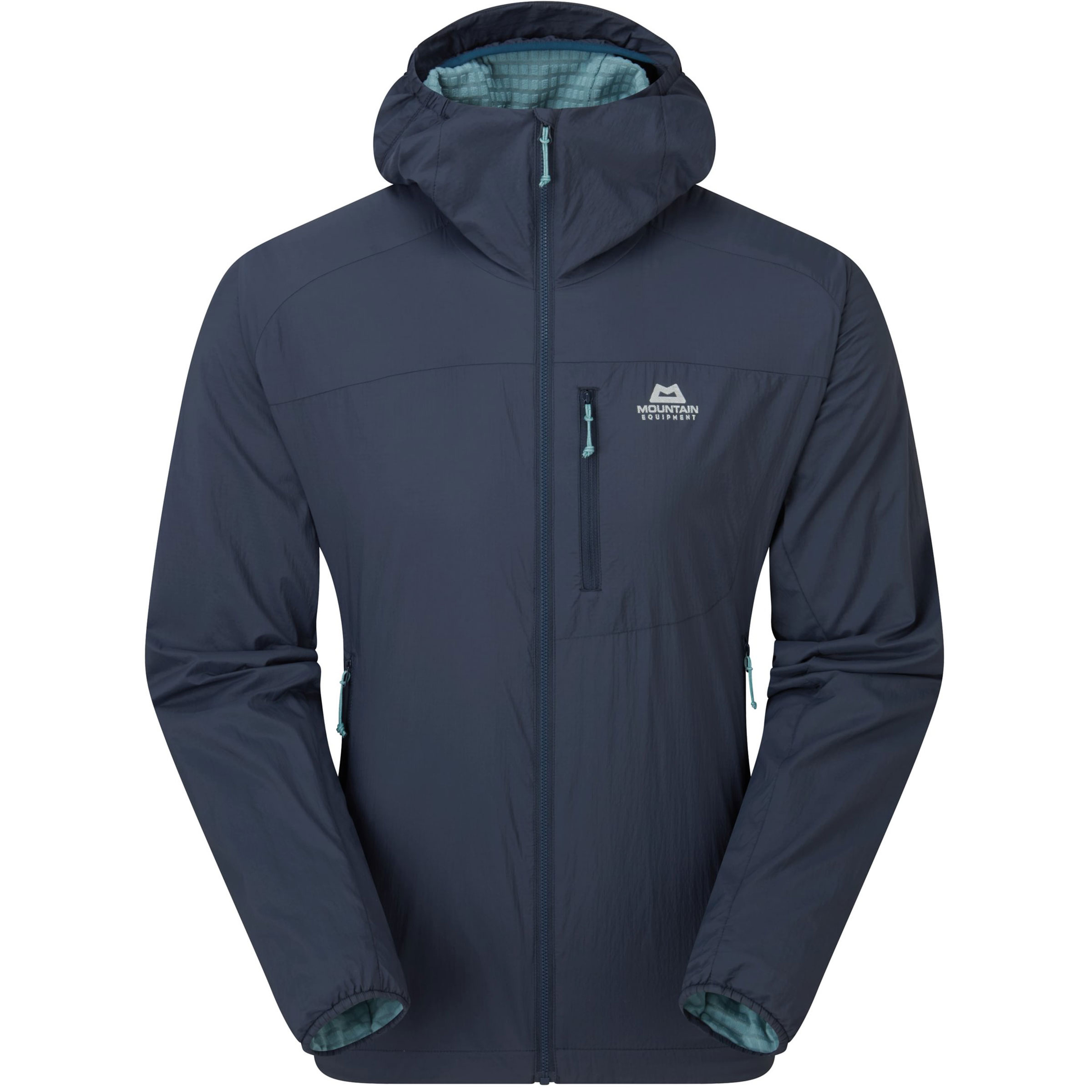 Mountain Equipment Aerotherm Herren Isolationsjacke blau Größe XL Trekking Klein verpackbar Wasserabweisend