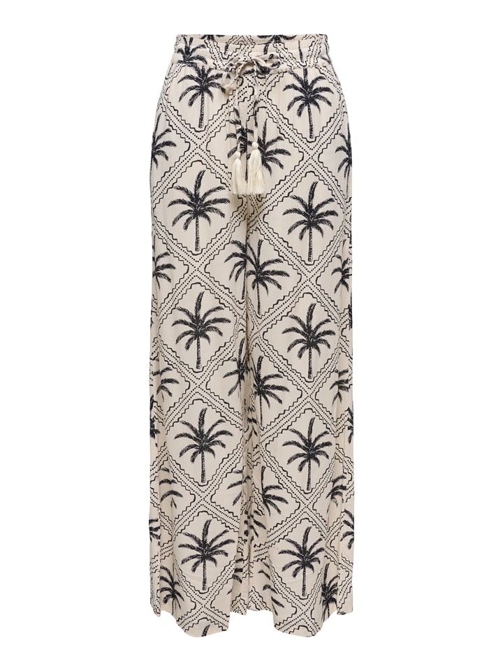 JDY Hose "Gaby Life" in Beige - L/L32