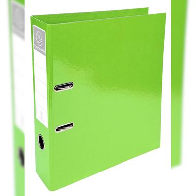 Exacompta 53623E 10x Ordner aus Karton, Prem' Touch, Rücken 70mm - Iderama - Anisgrün