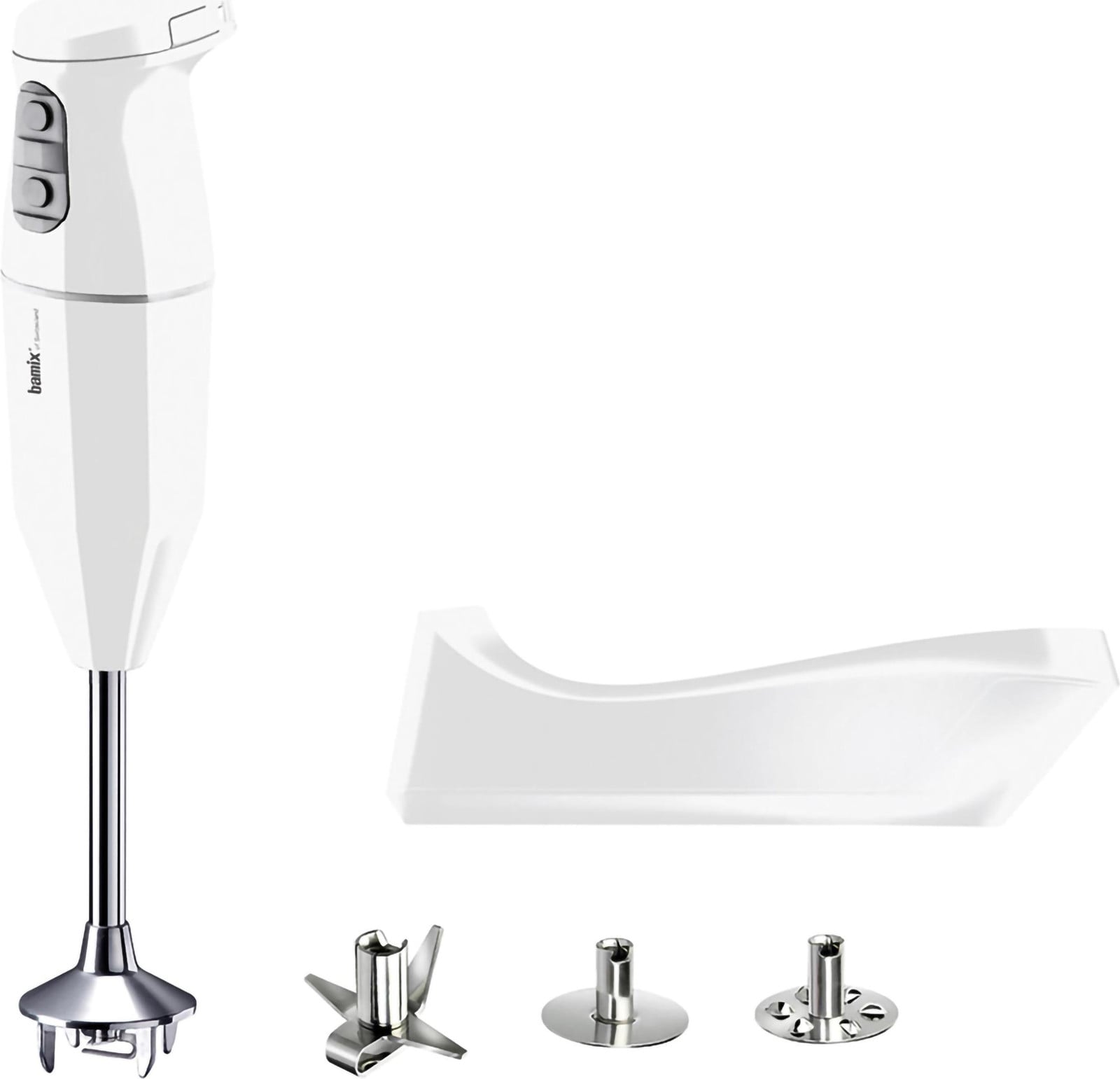Bamix Cordless Plus Draadloze Staafmixer Wit