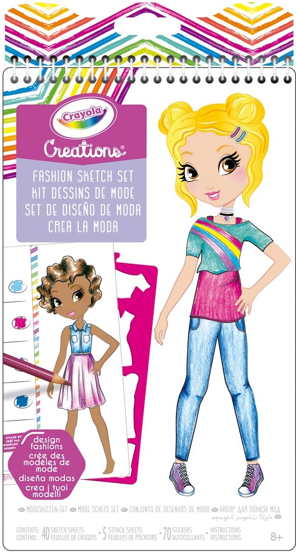 Crayola Creations Álbum Diseño de Moda.