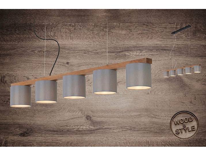 BRILONER LEUCHTEN LED Pendelleuchte RHON , grau (weiß, neutral), Leuchten, LED Pendelleuchte