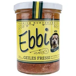 Ebbi Hundenassfutter im Glas - Geiles Fressi