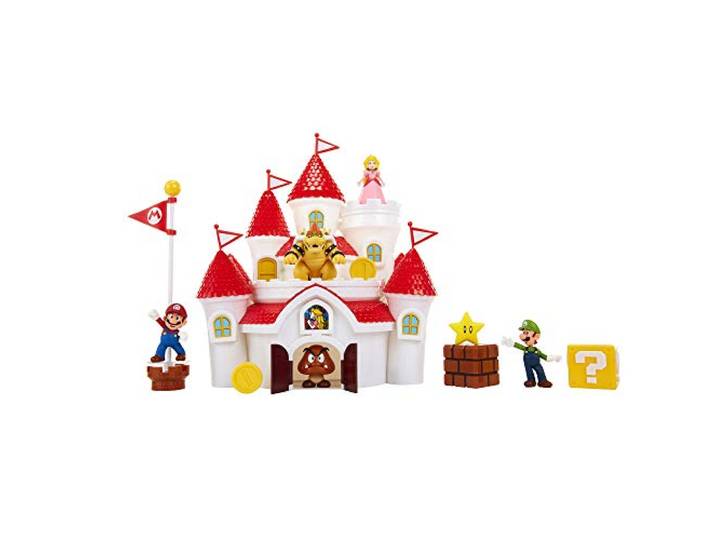 Super Mario Nintendo Nintendo PILZ-PALAST +Figur, 70843-4L, Mehrfarbig