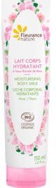 Fleurance Nature Lait Corps Hydratant A La Rose 150 ml