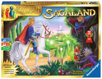 Ravensburger Brettspiel bis zu 6 Spielern ab 6 Jahr(e) Sagaland 26424
