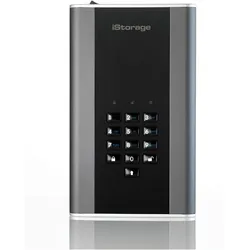 iStorage diskAshur DT2 256-bit 18TB FIPS (18 TB), Externe Festplatte, Schwarz