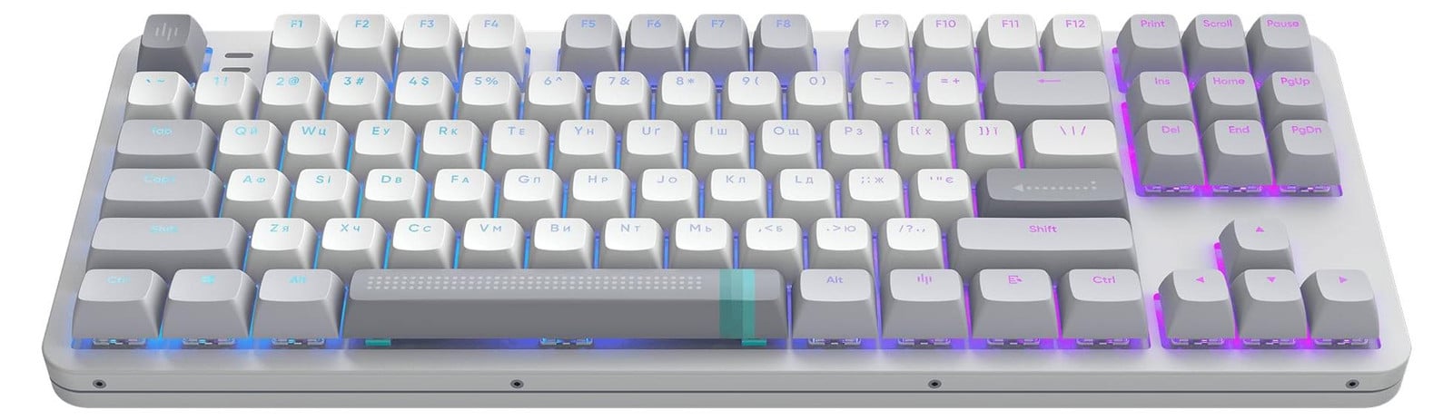 Selius ALU87A Daylight Mechanisch Gamingtoetsenbord, Hotswap, TKL 80%