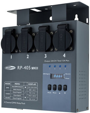 Showtec RP-405 MKII Relay Pack