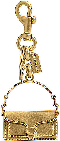 COACH Taschenanhänger TABBY gold EG