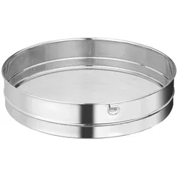 Hendi Backsieb, rund,, ⌀358x(H)76mm, Küchensieb, Silber