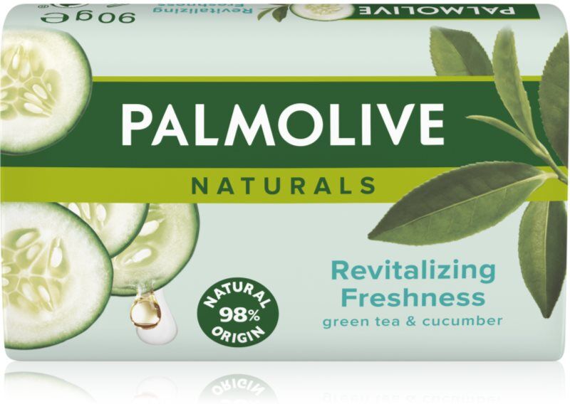 Palmolive Naturals Green Tea and Cucumber bar soap with green tea 90 g