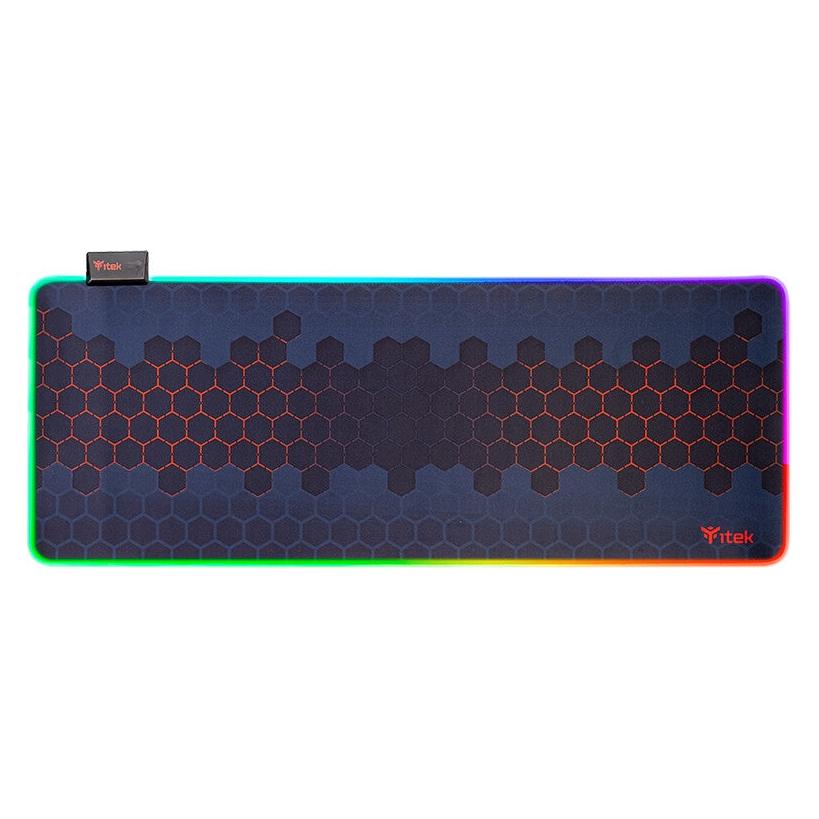 Itek Tapis de souris E1 RGB - Taille XXL (Noir) (XXL) (ITMPE1RGBXXL)