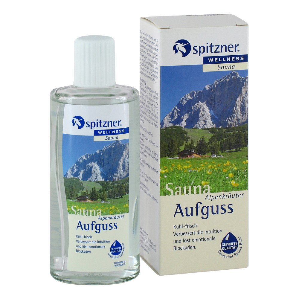 W. Spitzner Arzneimittelfabrik GmbH Spitzner Saunaaufguss Alpenkräuter Wellness 09923924