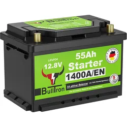 BullTron Polar L3 LiFePO4 Starterbatterie 55Ah 12,8V mit Heizung – 1.400A Kaltstartstrom
