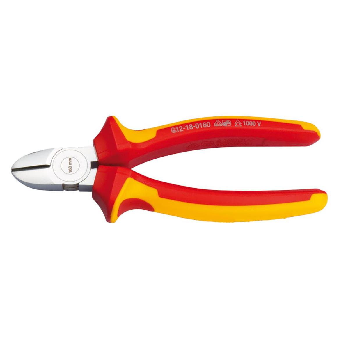 RS PRO 180 mm Insulated Diagonal Cutter (180 mm) (1253070)