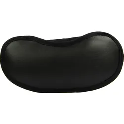 Schlafbrille Schwarz mit Klettband 1 ST