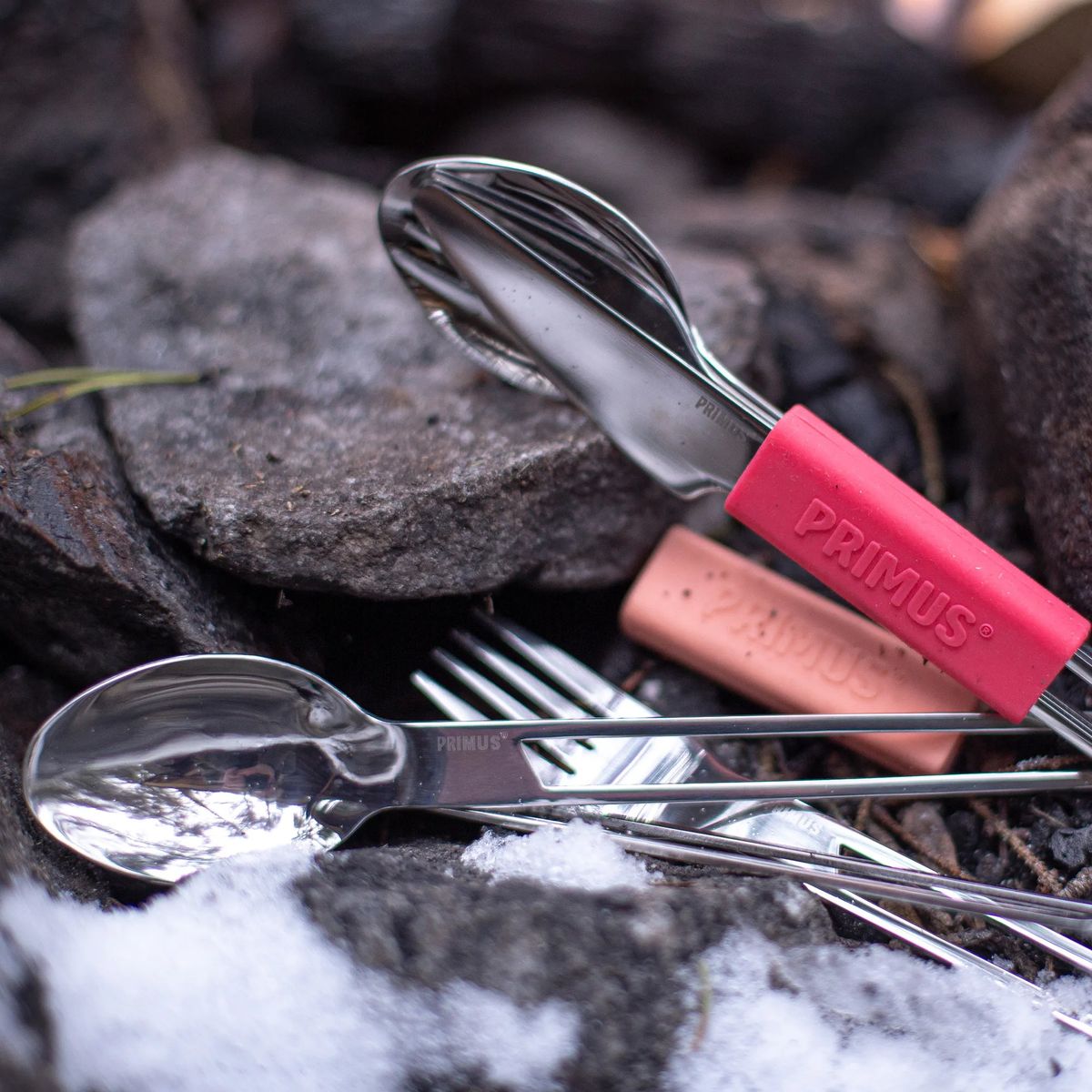 Primus Leisure Cutlery salmon pink P735443