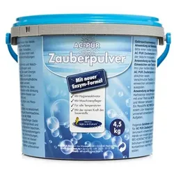 AQUA CLEAN PUR Zauberpulver Waschkraftverstärker mit extra Flecklösekraft, 4,5kg