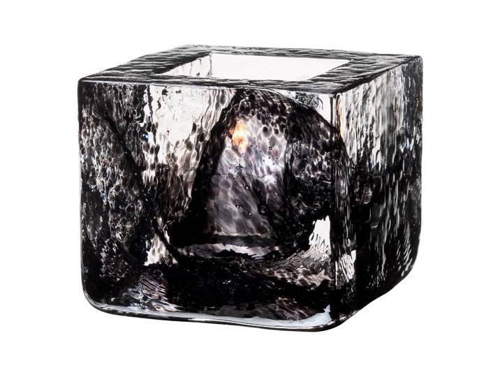 Kosta Boda Photophore Brick noir