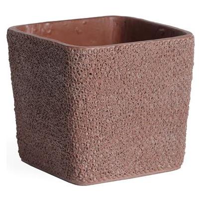 Domoletti Flower pot BTP07G, cement, red (BTP07G)
