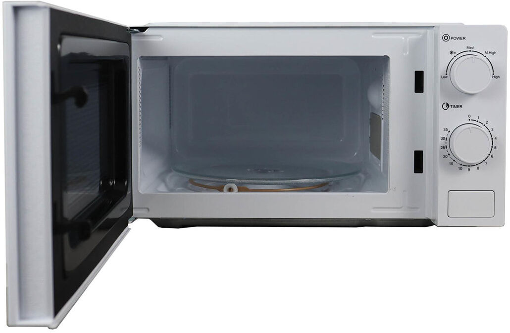 Igenix 20L 700W Manual Microwave White White 24.6cm H X 44.4cm W X 32cm D