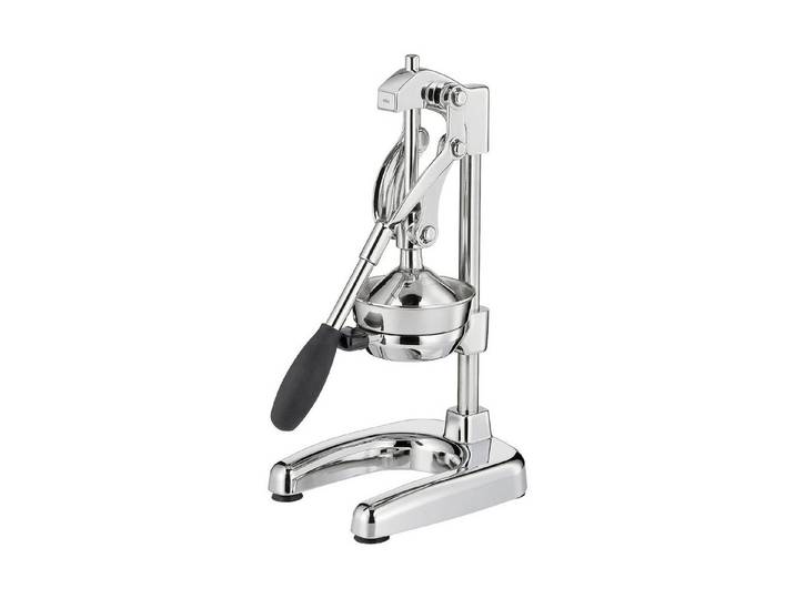 FELIXLEO Slow Juicer Aufsatz Manueller Entsafter Edelstahl Saftpresse 25% mehr Saft Chrom