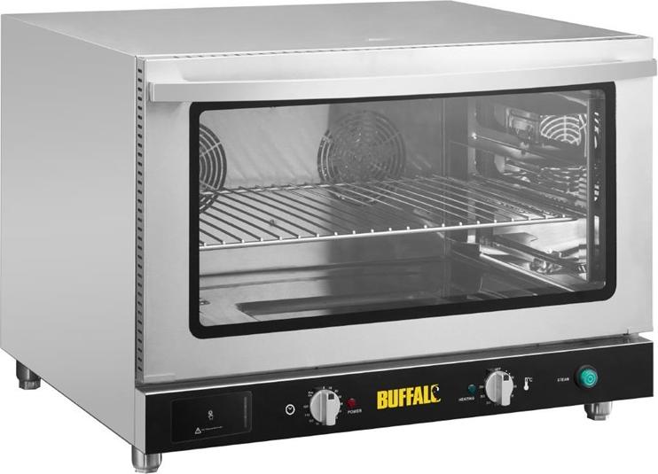 Buffalo Bäckerei Umluftofen Mit Dampf 100Ltr Drei-Phasen