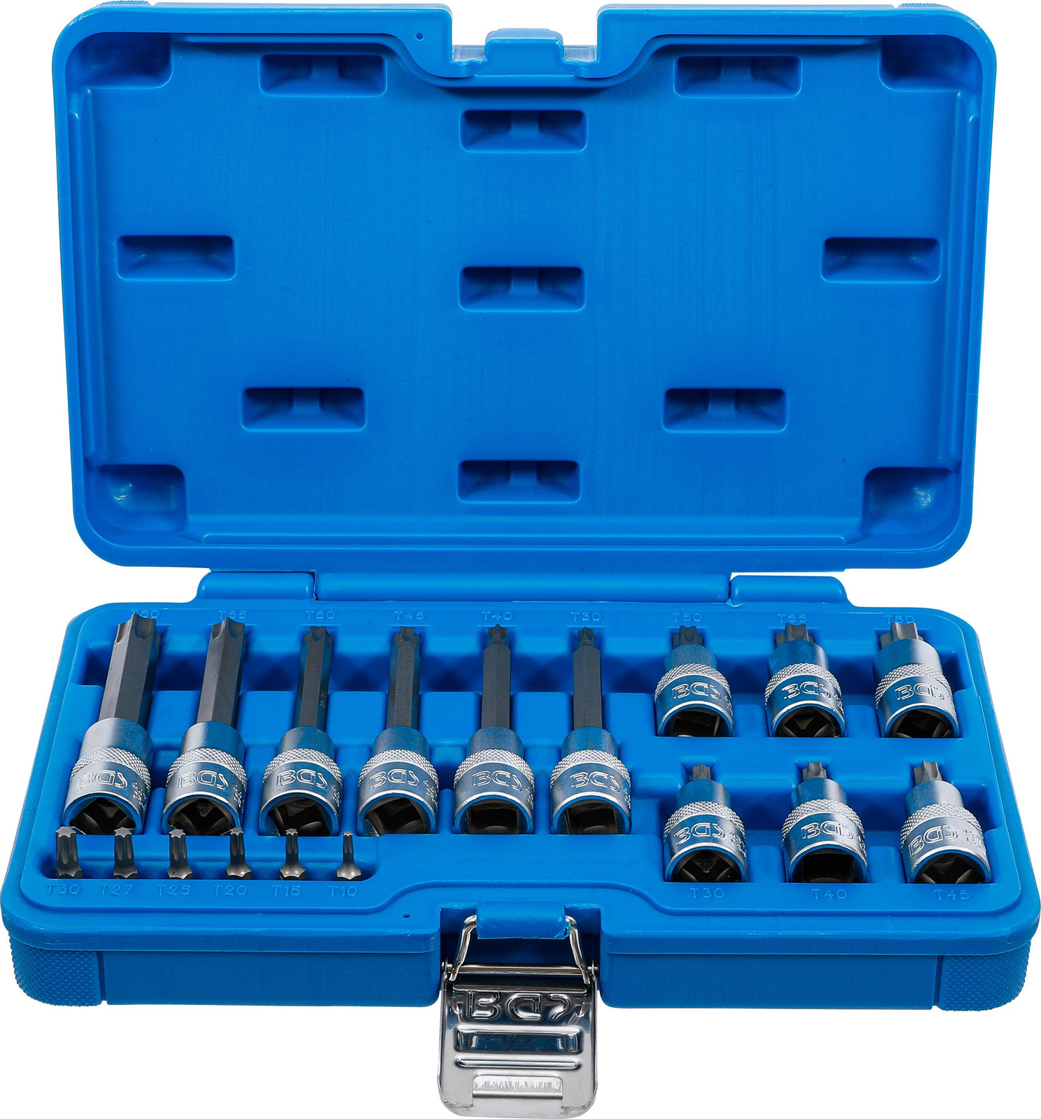 BGS Technic bitsockets set van chroom-vanadiumstaal